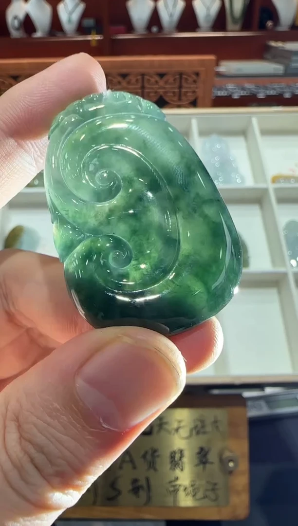 未镶嵌挂件翡翠A货翡翠多样性孤品