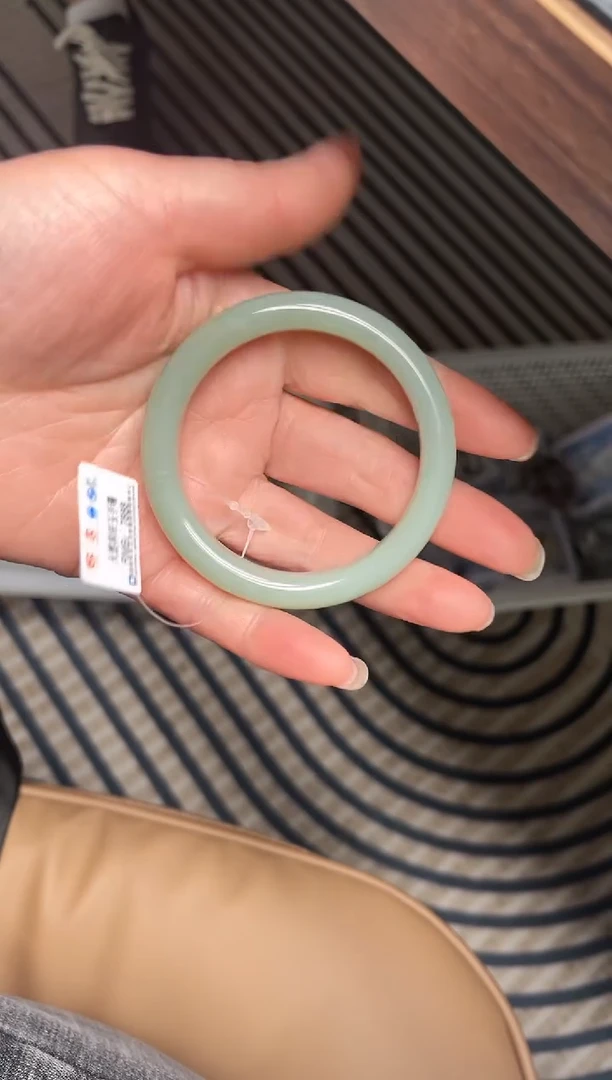 【闪购商品】和田玉手镯未镶嵌A-22和田玉手镯55+圈口