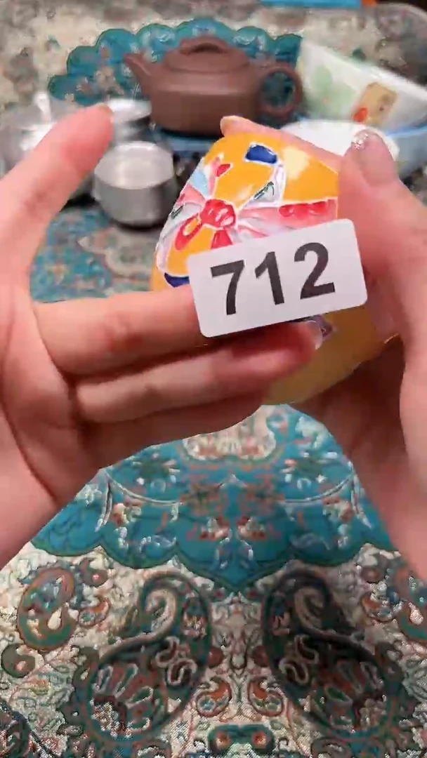 瓷片瓷片柴窑烧制半手工多人