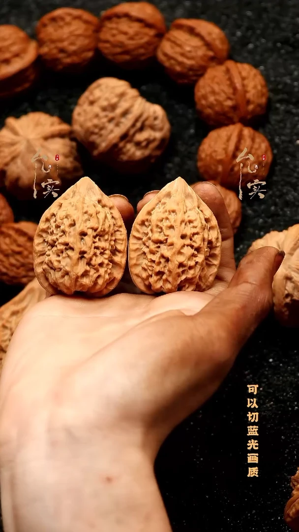 把件桃核T**G沈阳鸡心文玩核桃