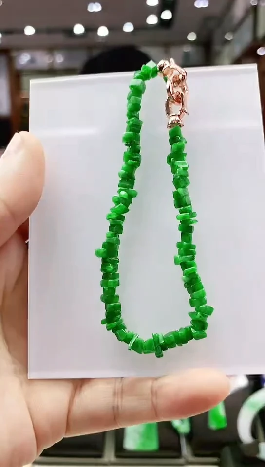 未镶嵌手串翡翠手串