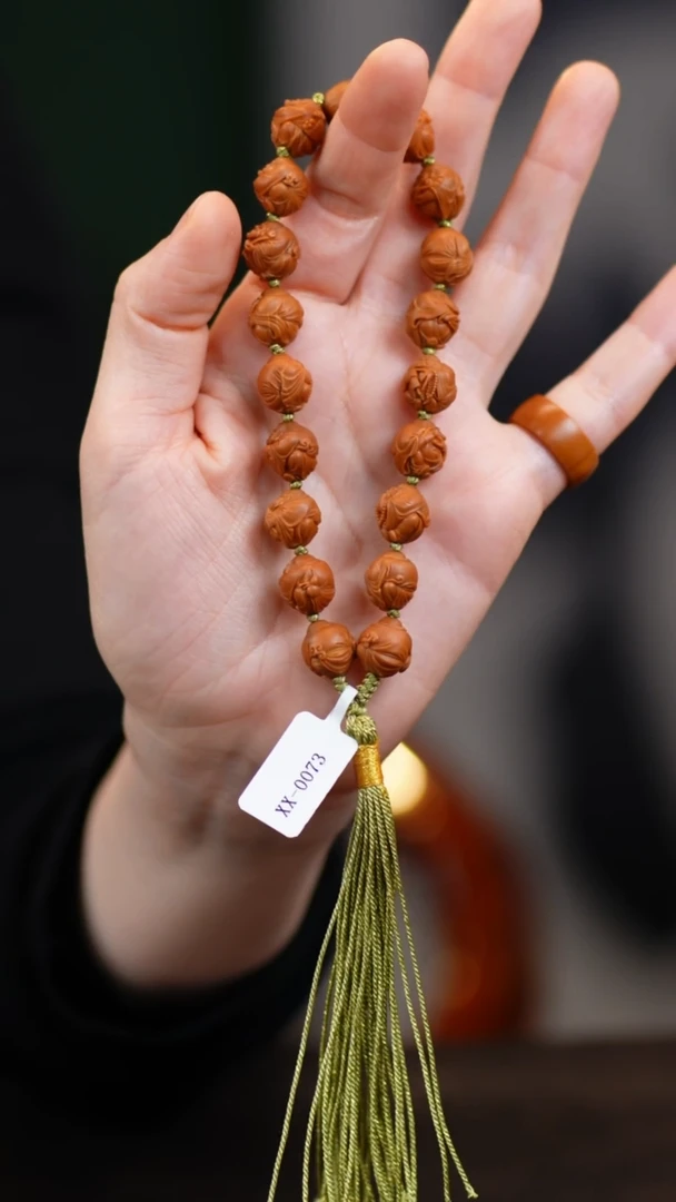 其他橄榄核张*帅宋水官 1.2小籽整身十八罗汉手持