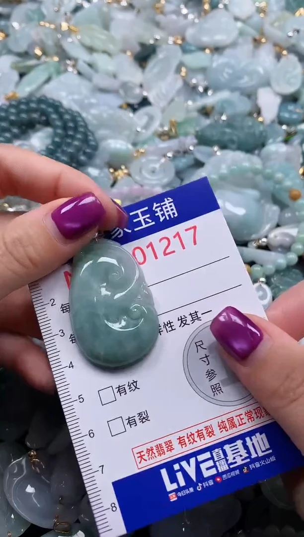 颈饰未镶嵌翡翠1217