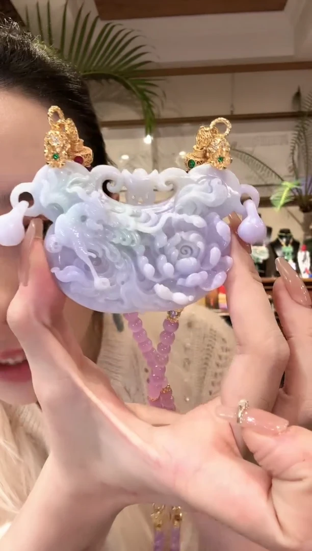 【闪购商品】翡翠颈饰未镶嵌国风