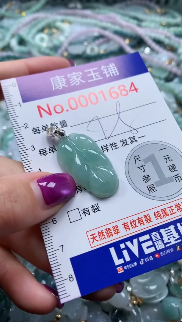 颈饰未镶嵌翡翠1684