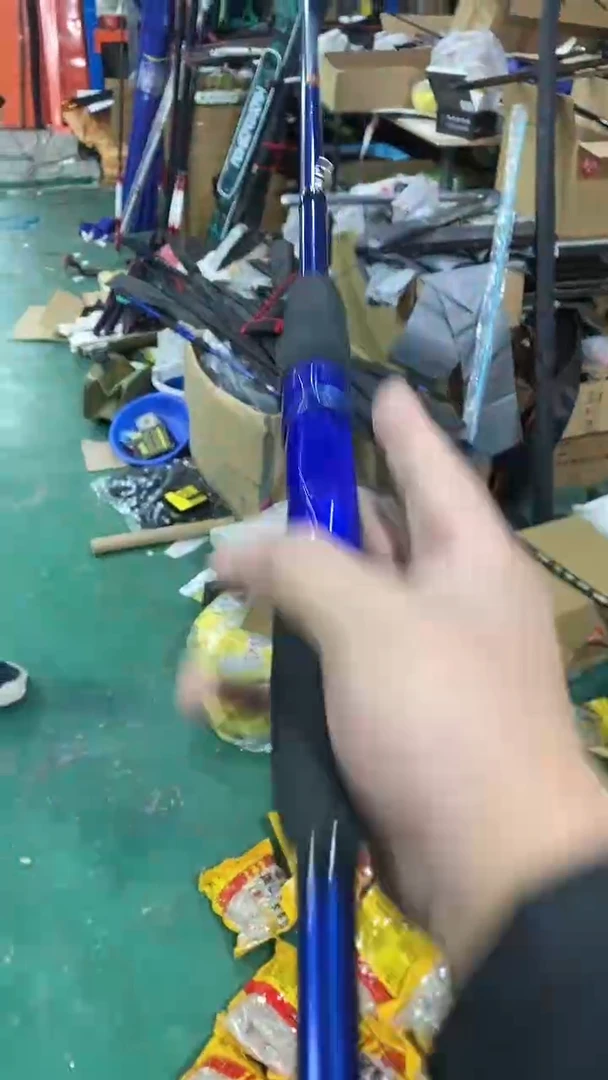 2.1枪柄蓝色路亚竿