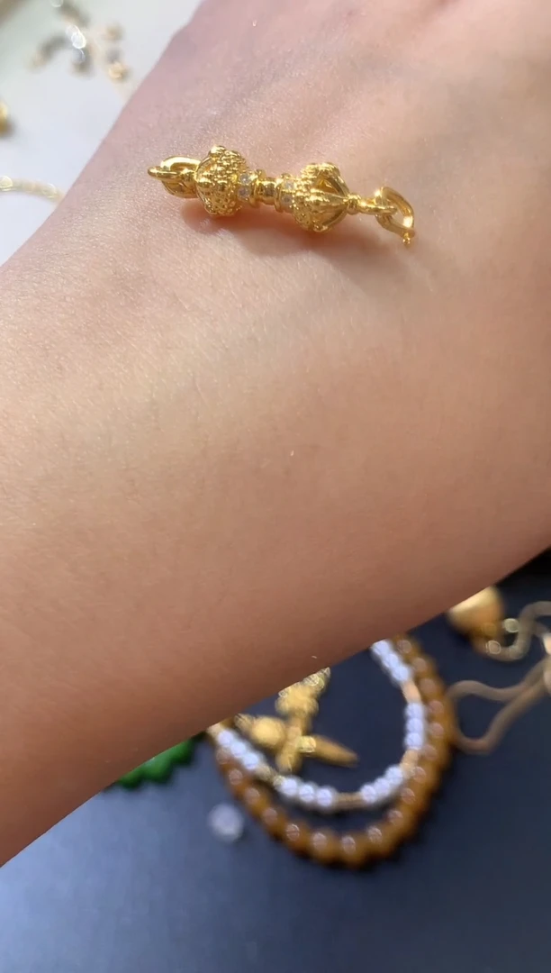 18K金吊坠(不含链)A46|多样性发货一件|738