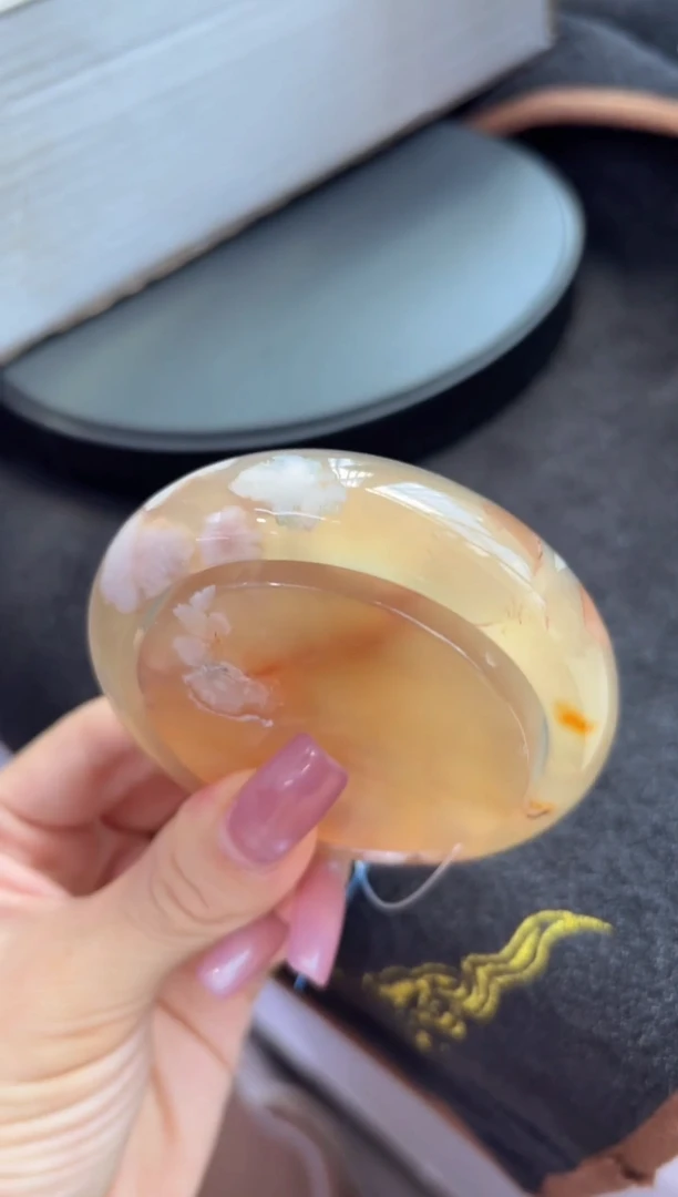 未镶嵌手镯石英质玉C227(58圈赠送镯心)