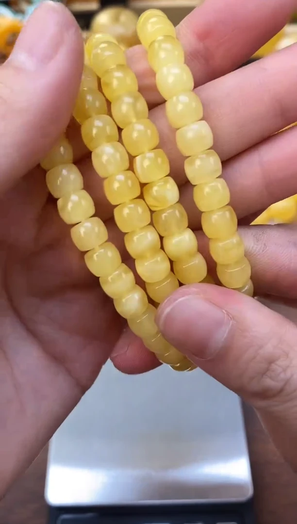 裸石琥珀未镶嵌天然琥珀蜜蜡
