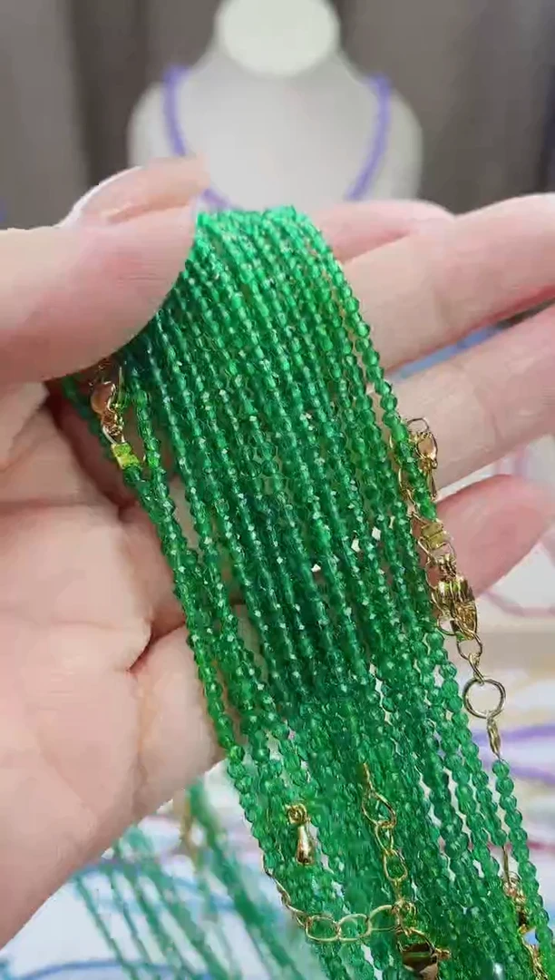 【闪购商品】尖晶石项链14K金镶嵌诗颜甄选珠宝SYZB350