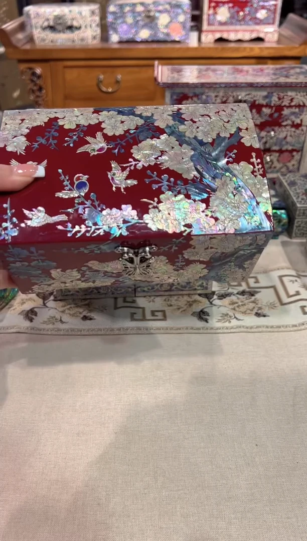 【闪购商品】按扣满贝弘贝雅螺钿漆器文化馆