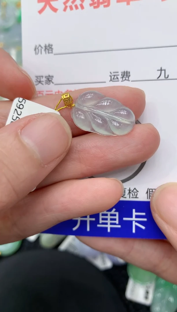 【闪购商品】翡翠颈饰18K金镶嵌11111111