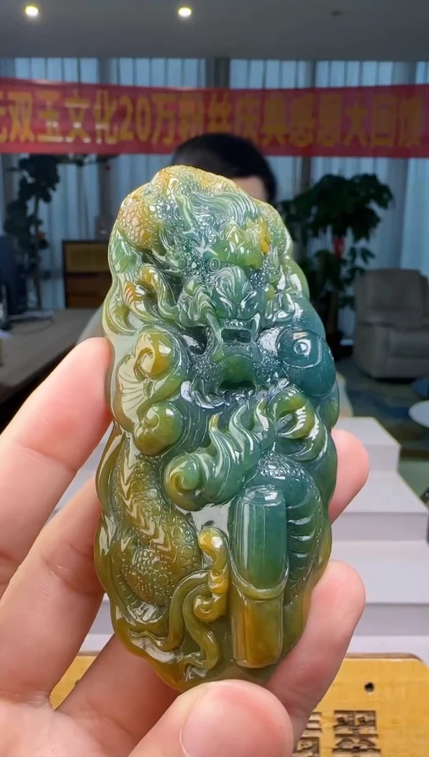 翡翠把件未镶嵌底座XM@@960Q3J18350