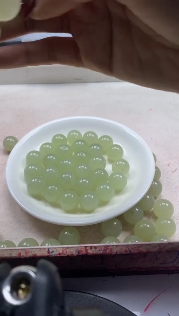 【闪购商品】石英质玉颈饰未镶嵌w2114正冰晴水14mm*5