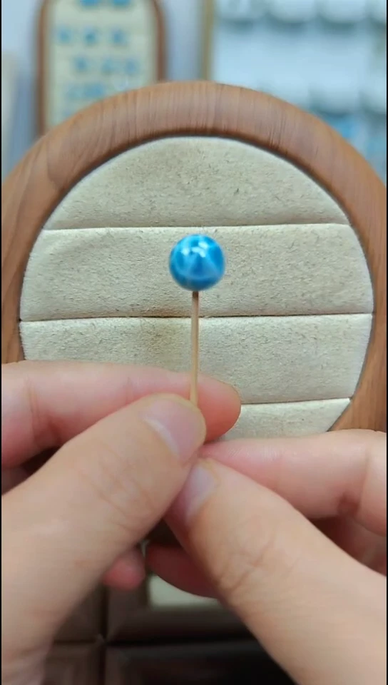未镶嵌针钠钙石（海纹石）珠宝半成品小***?多样性发一