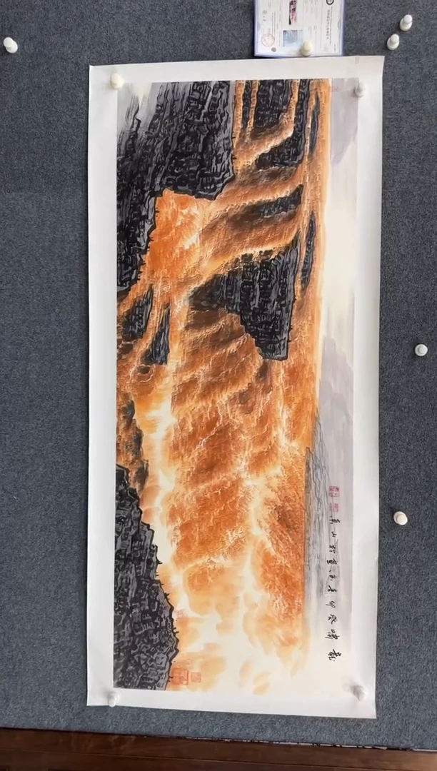 【闪购商品】国画1.17展馆-黄春香小六-山水38