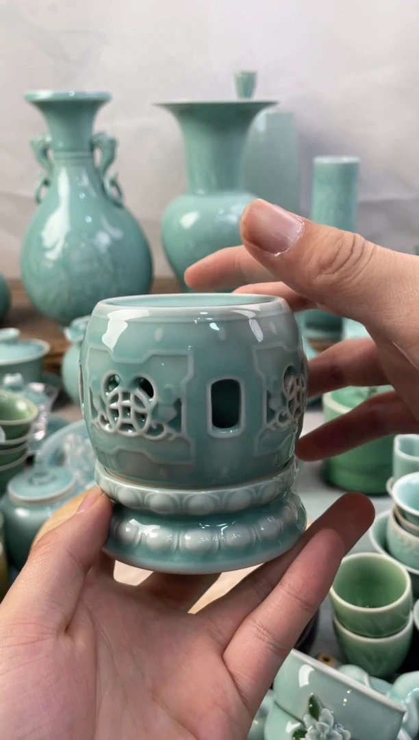 【闪购商品】特价福利 微瑕 慧仙青瓷