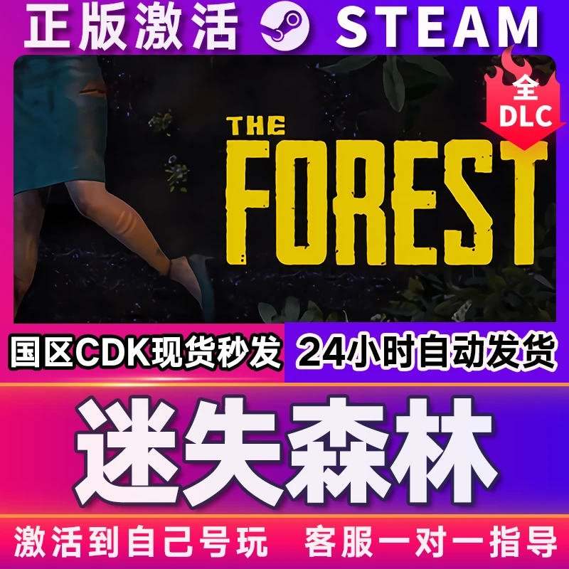 迷失森林 激活码 全球区 CDKEY 激活入库 pc电脑游戏