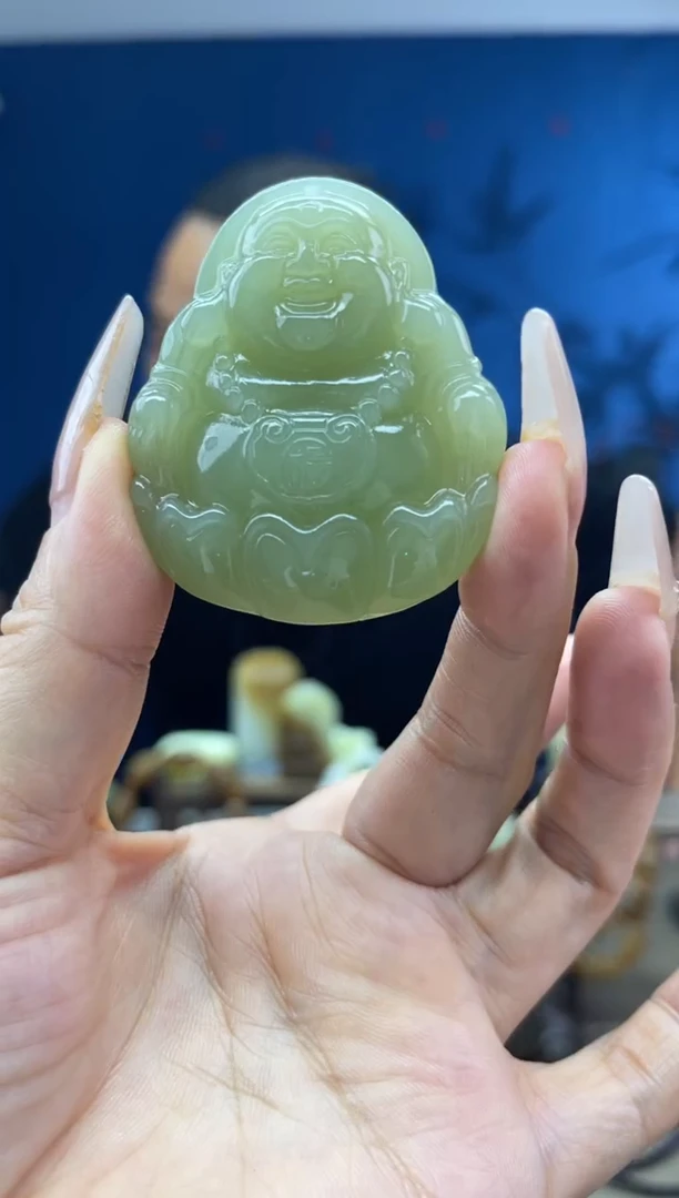 和田玉未镶嵌颈饰1