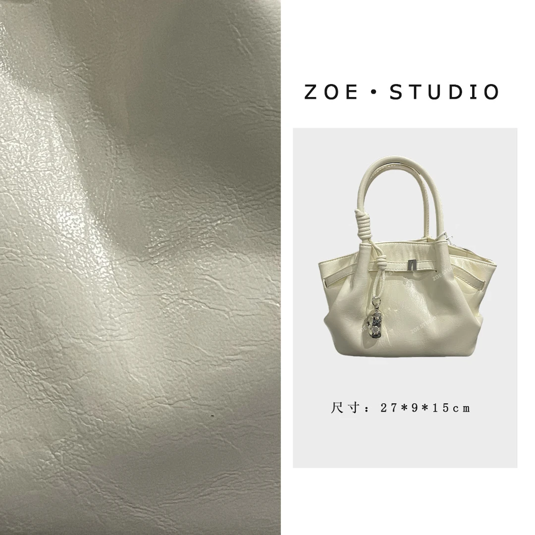 【佐伊甄选】SKL-G8090-象牙白轻奢女士经典小众斜跨包包单肩通勤