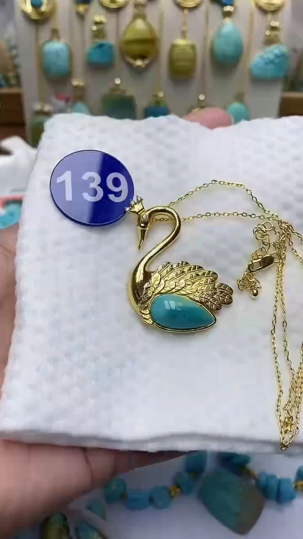 【闪购商品】绿松石项链合金139项链