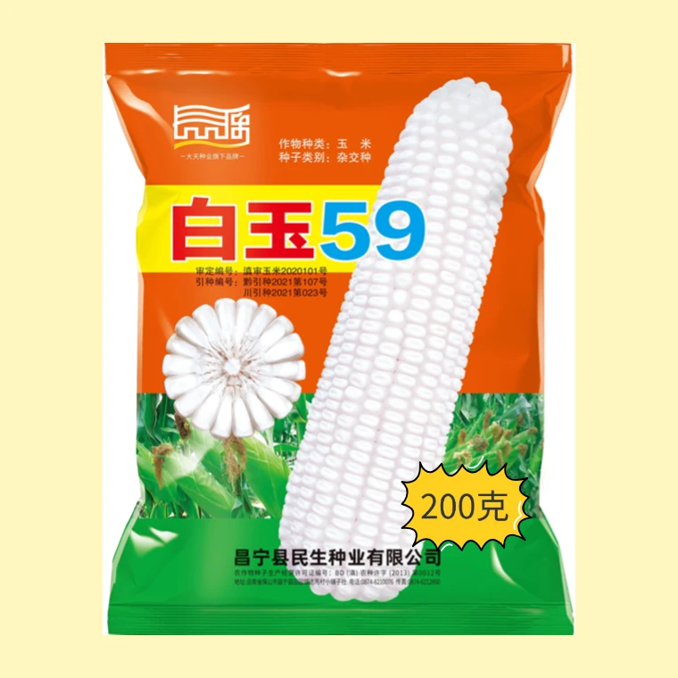 白玉米种白玉59-400克