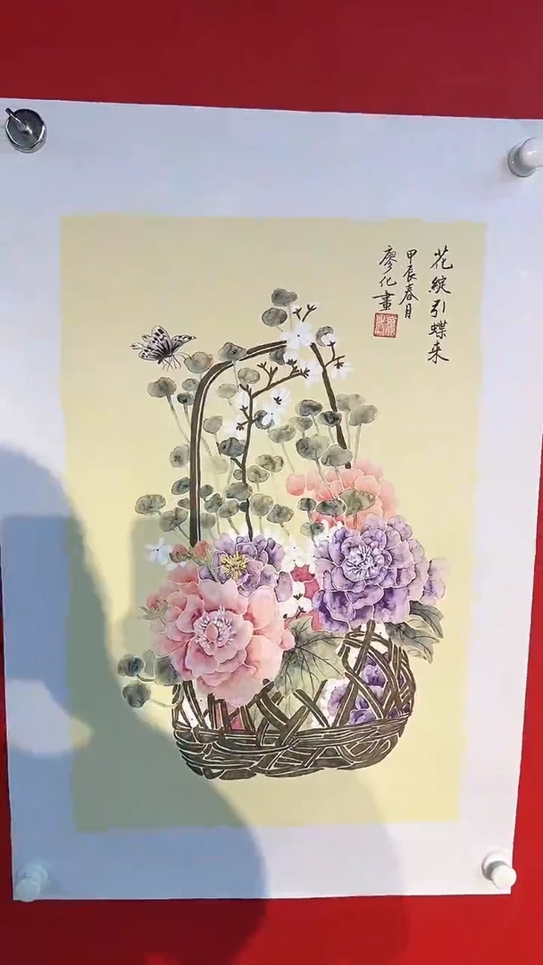 国画廖化老师国画作品
