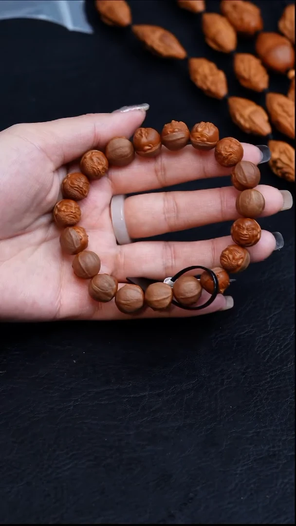 【闪购商品】橄榄核手串/手链13原皮十八罗汉