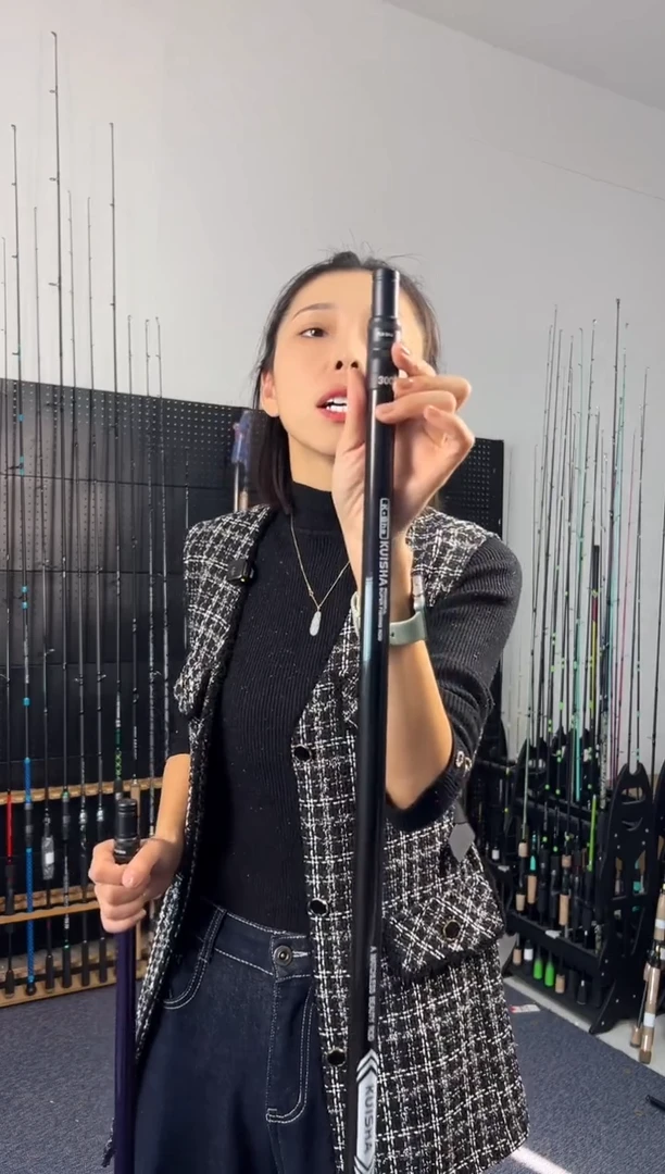 1.8m以下碳素2号抄网杆（瑕疵尾货竿，没有售后，介意勿拍）