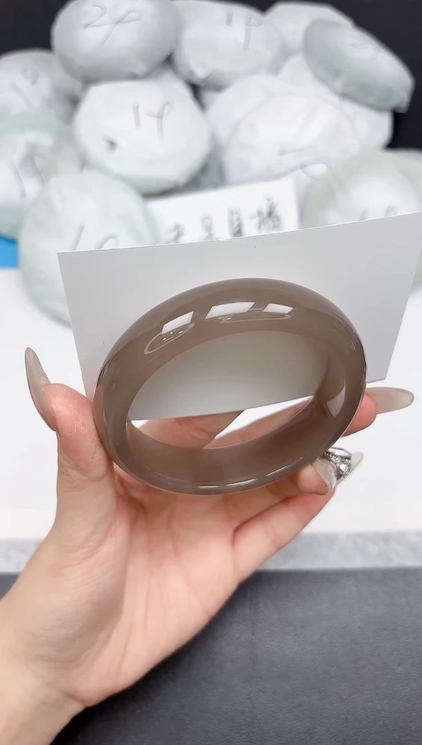 未镶嵌手镯石英质玉325-62-63