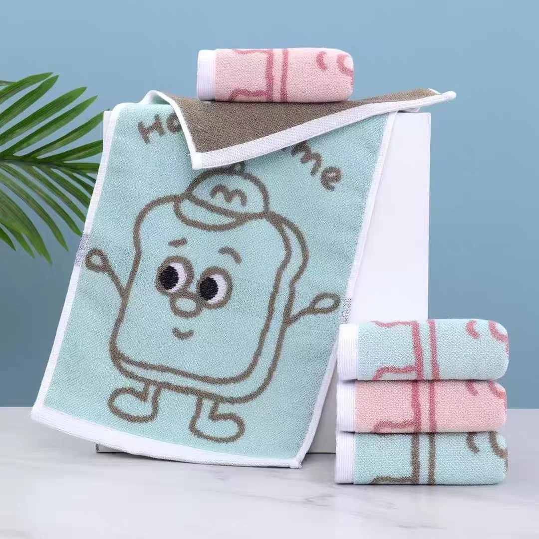 （开播福利）微瑕童巾8条装可爱柔软（剪标款）