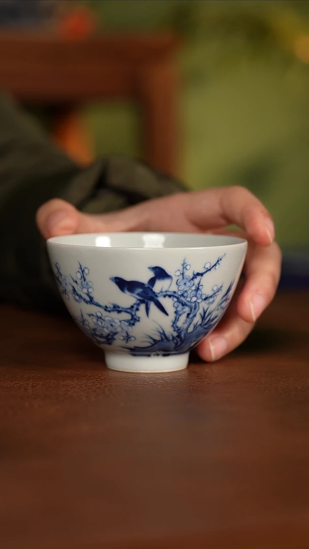 【闪购商品】杯华山拙隐 喜鹊登梅