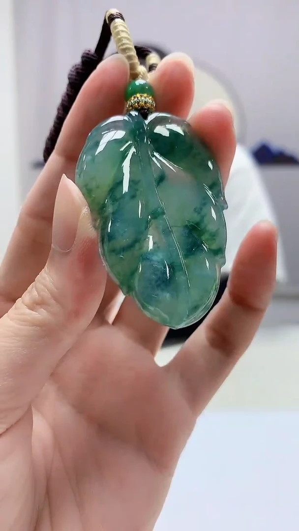 定制翡翠未镶嵌4898zm-毛货挂件191