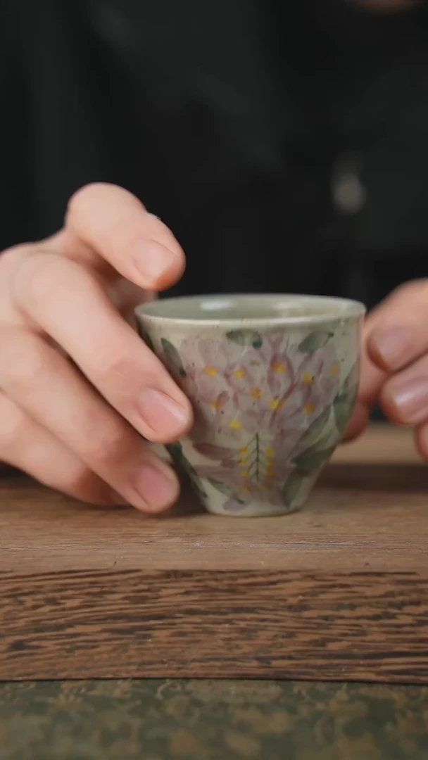 【闪购商品】杯子泥垚手作 景德镇手工手绘器物
