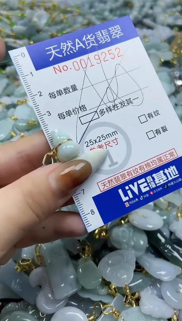 【闪购商品】翡翠颈饰未镶嵌天然A货翡翠