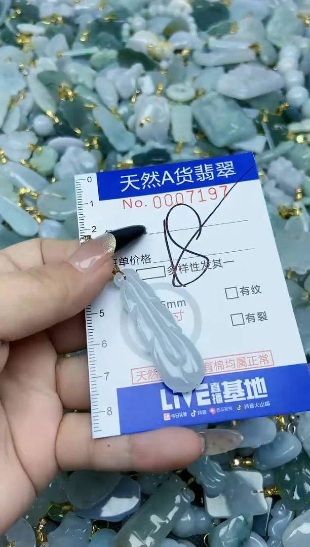 【闪购商品】翡翠颈饰未镶嵌天然A货翡翠