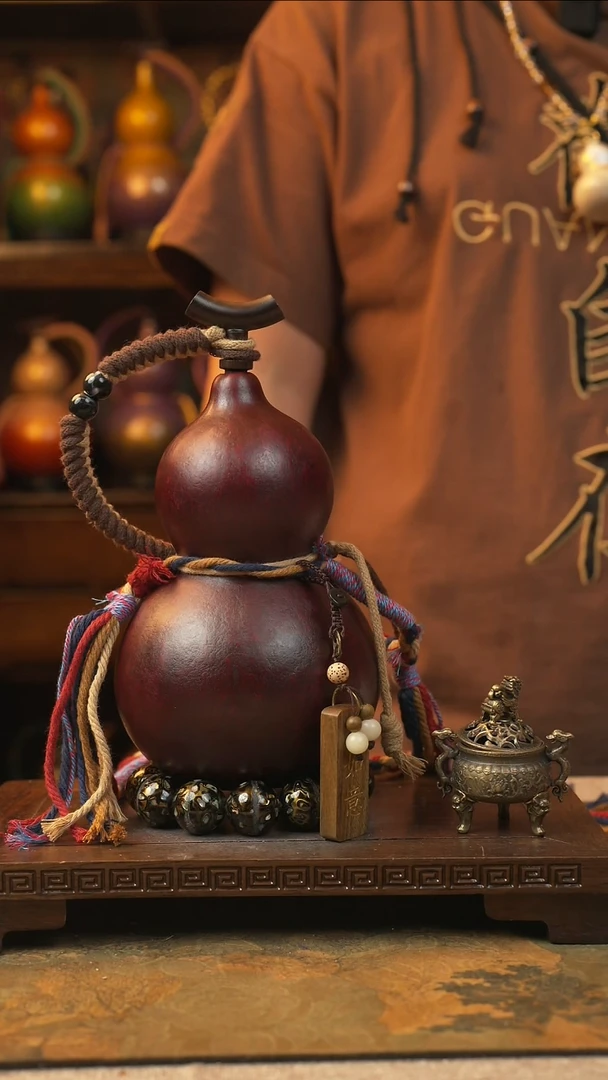 632大漆一物一拍记葫堂出品【不带手串】