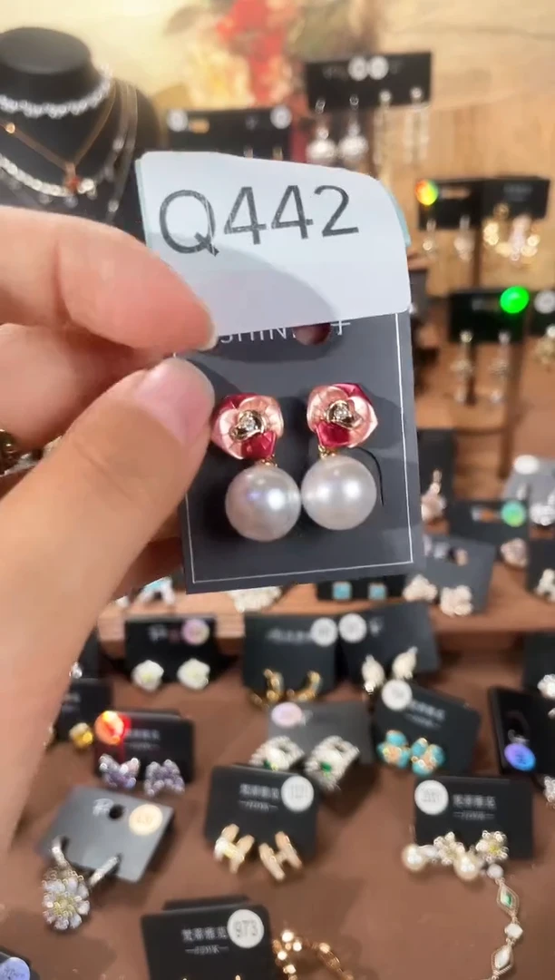合金925银锆石Q442