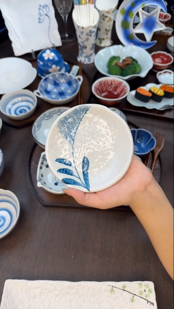 瓷麦穗平碟111111