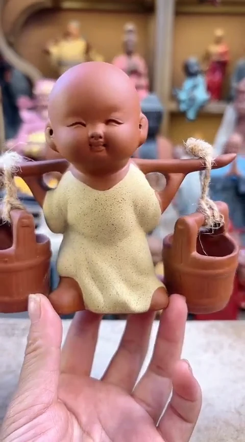 紫砂茶宠器闵茶宠摆件