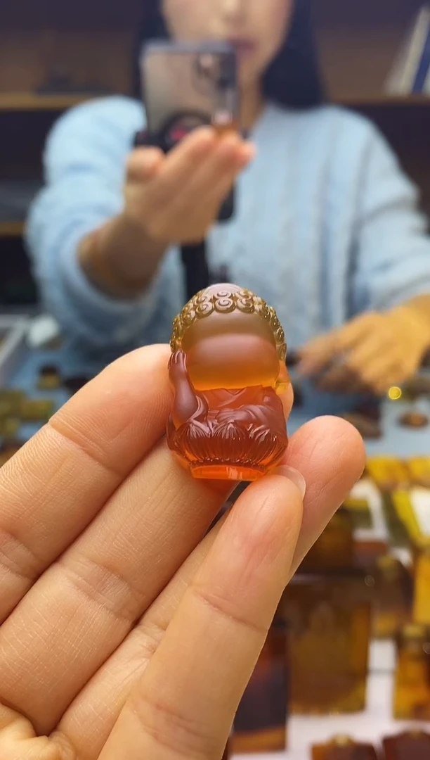 琥珀颈饰未镶嵌SN88-37（悟道·1不想）