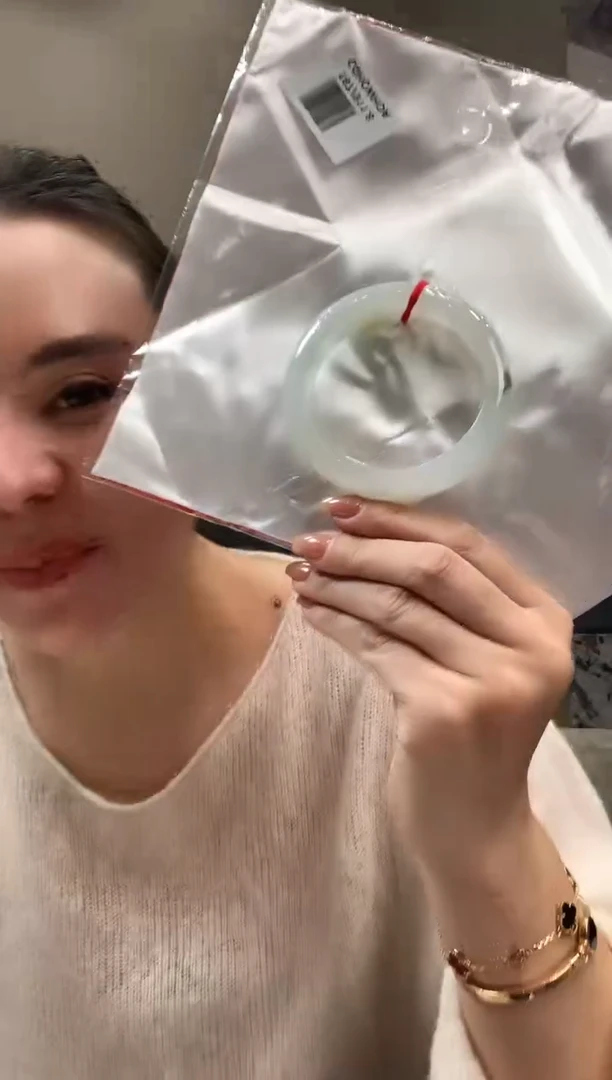 【闪购商品】翡翠手镯未镶嵌B205：圈口约58.9