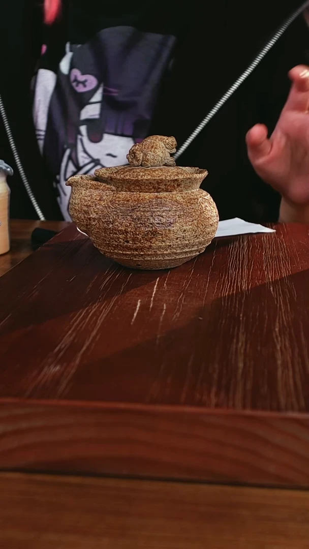 马*727木鱼炻纯手工茶器L