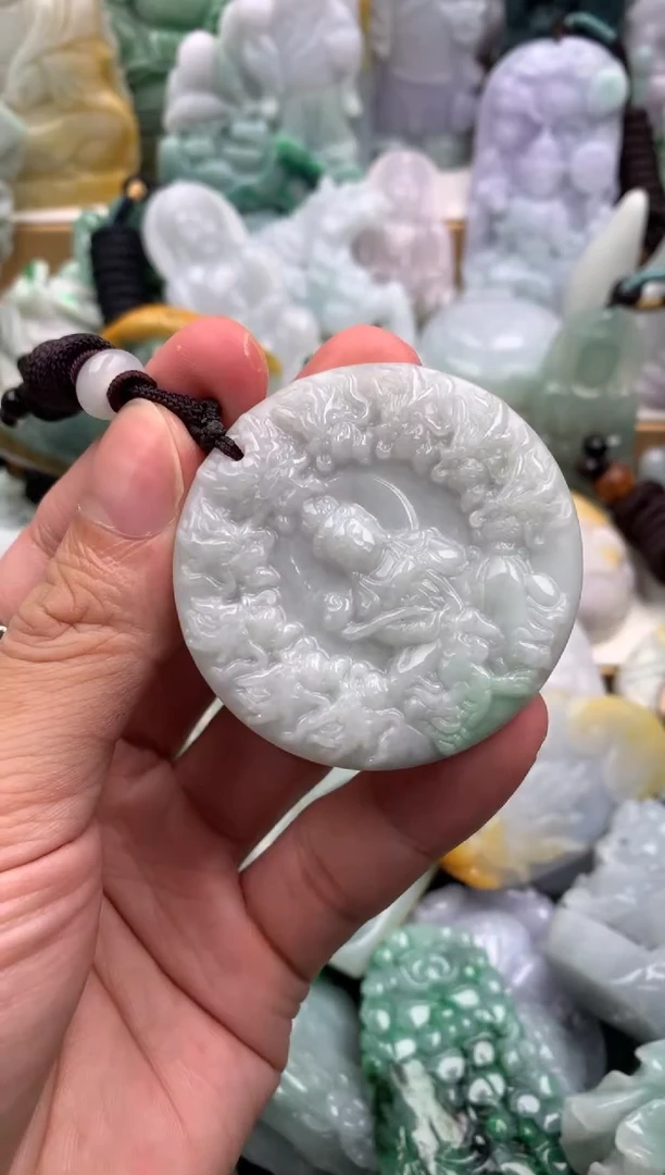 吊坠(不含链)未镶嵌翡翠1