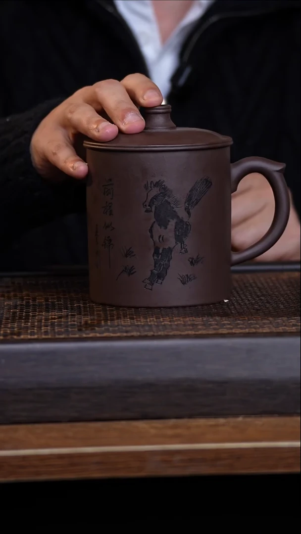 茶壶紫砂宜兴手工原矿紫砂壶001