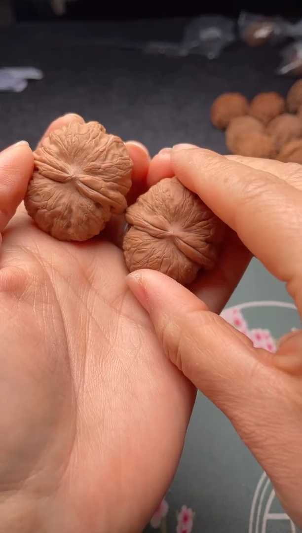 把件文玩核桃w298   元宝   40