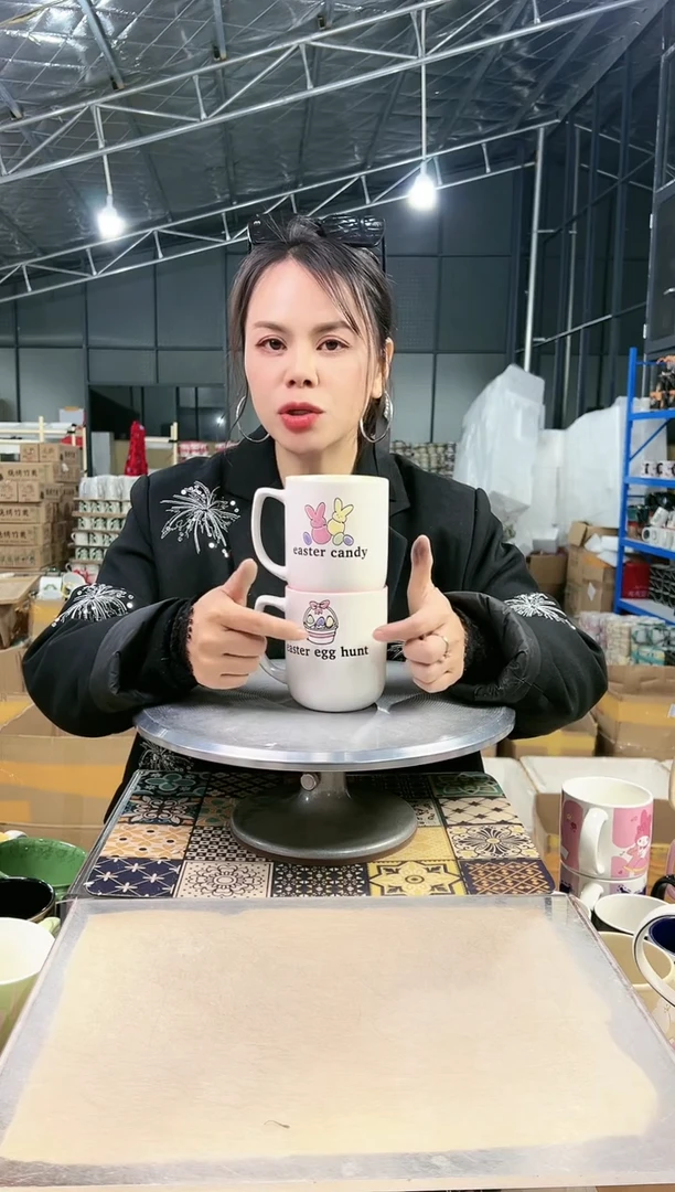 【闪购商品】杯高温釉下彩陶瓷