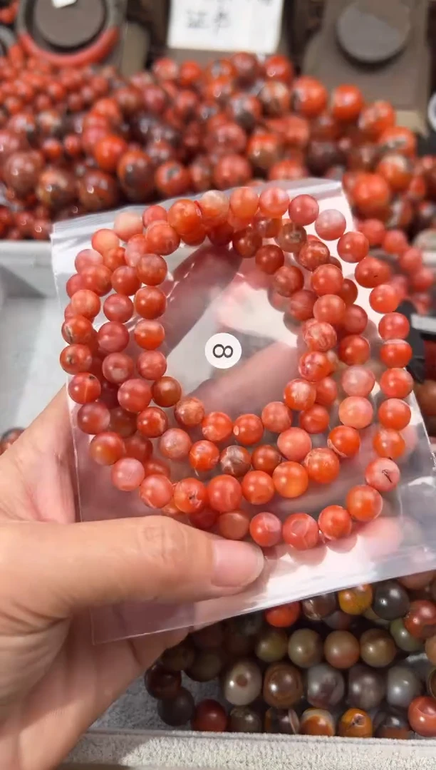 未镶嵌手串南红玛瑙8