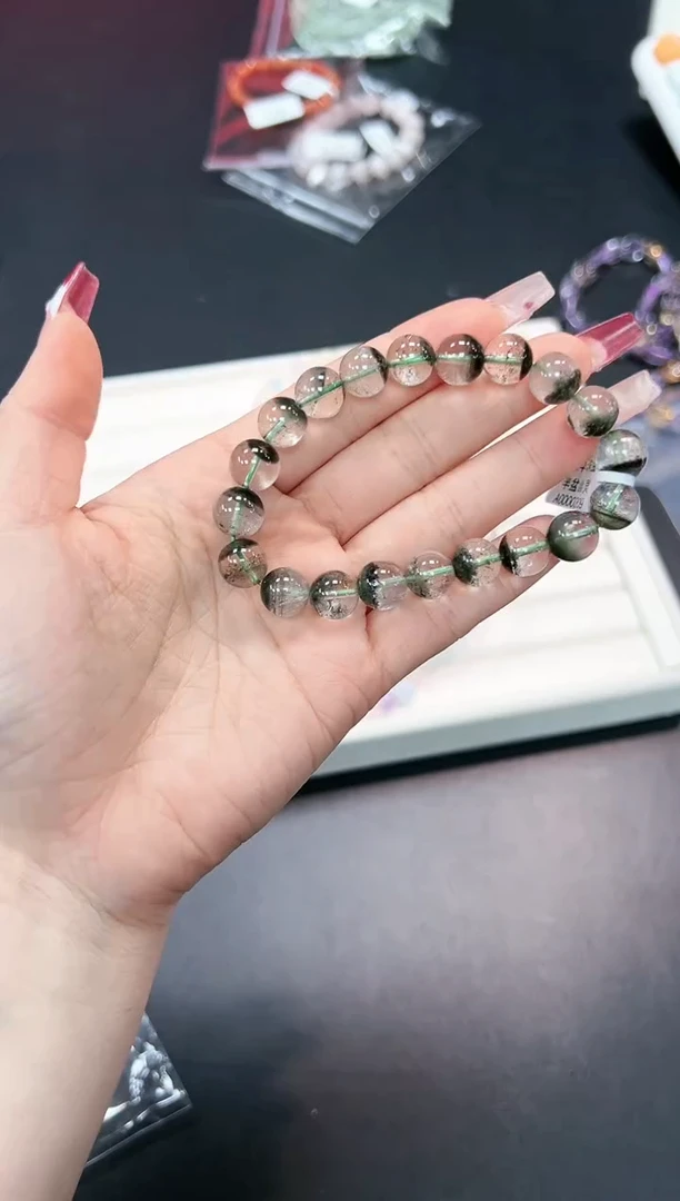 【闪购商品】水晶手串未镶嵌9p多样性发其一/1条默认微瑕