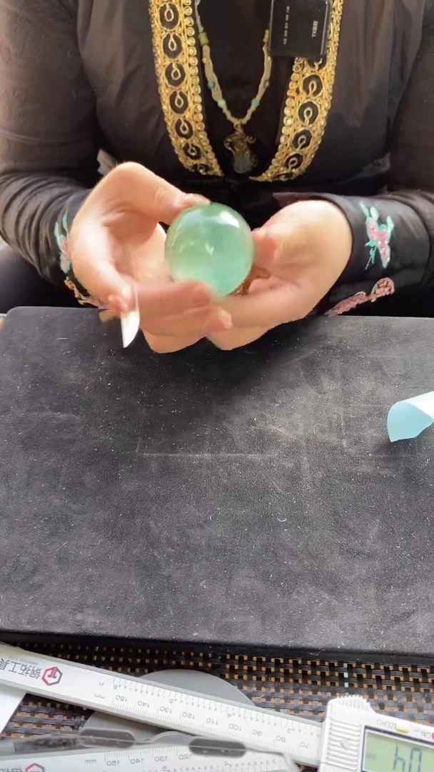 未镶嵌球萤石萤石球D365